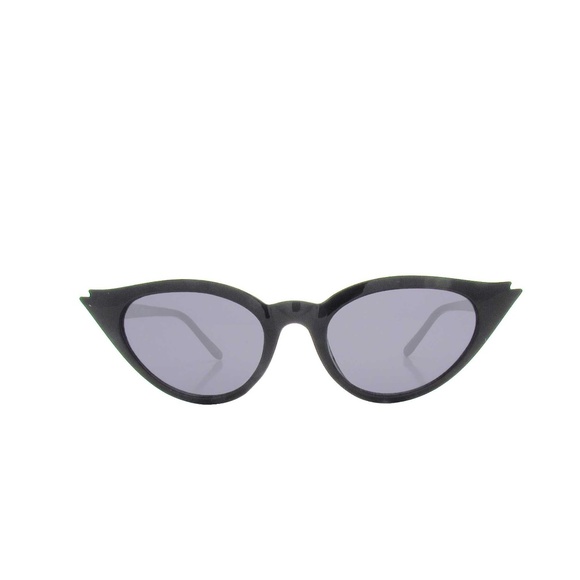 Women Retro 1950s Cat Eye Sunglasses P2457 BKSM - Picture 3 of 4